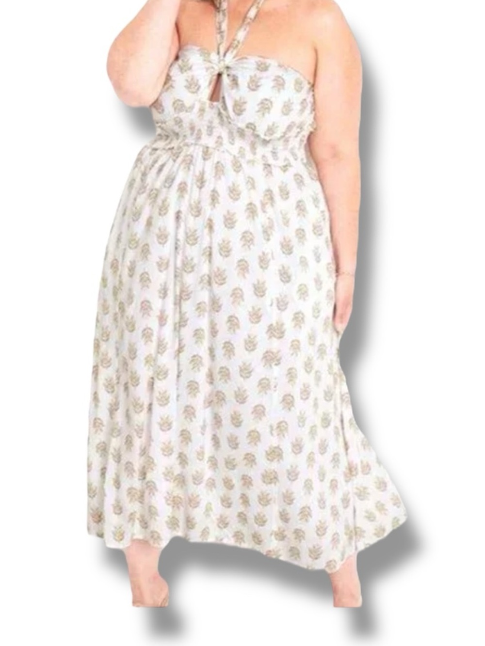 Old Navy Halter Neckline Style Maxi Dress